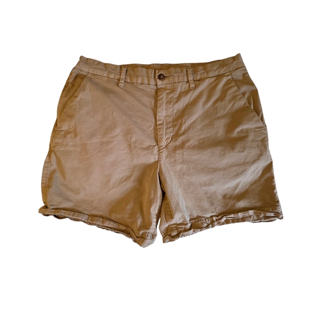 American Eagle Flex Khaki Shorts Women’s Size 34 Tan Casual